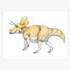 Triceratops/Zuniceratops Sticker Decal Size 5" view 1