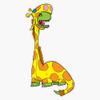 Bronto-Raffe Sticker Decal Size 5" view 1