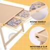 Puzzle Board 2000 Pieces, 41.3"x 27.9" Jigsaw Puzzle Table with 4 Drawers and Cover,Portable Board GameTable with Folding Legs for Adults and Teens view 2