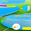 157" Extra Large Splash Pad - Non-Slip Splash Pad for Kids and Dogs Thickened Dog Pool with Sprinkler for Toddlers Children Adults Pets view 4