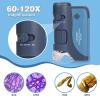 60x-120x Mini Pocket Microscope for Kids Adults, Portable Handheld Microscope with Microscope Slides, Miniscope Portable Microscope for Kids Little Scientist Students School Minilabsters Education view 2