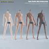 1/6 Scale Male Body,JIAOU Doll 12inch Super Flexible Male Seamless Long Legs Muscle Action Figure Body Collectible (JOK-17A-BS Suntan Skin) view 3