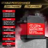 Miuzei 2Pcs 25KG High Torque RC Servo, Waterproof Servo Motor Compatible with 1/8, 1/10 RC Car, Full Metal Gear Steering Servo with 25T Servo Horn270 view 2