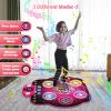 Dance Mat Toys for 3-12 Year Old Kids,Electronic Dance Pad with Light-up 6-Button & Wireless Bluetooth, 5 Game Modes Princess Dancing Mat, Birthday Xmas Gifts for 3 4 5 6 7 8 9 10+ Year Old Girls view 2