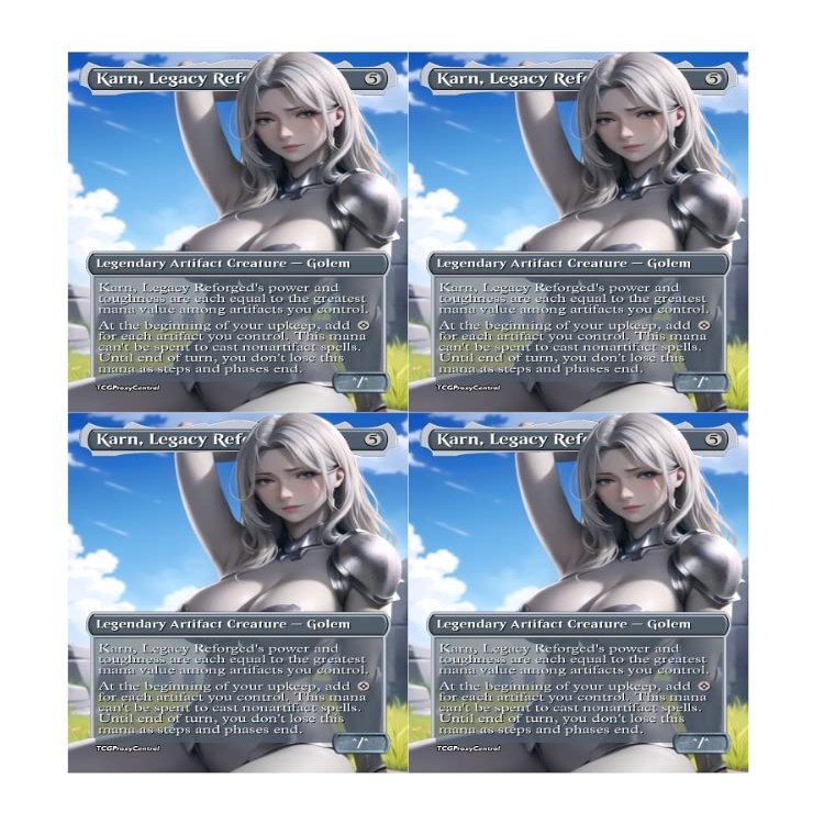 4x | Karn, Legacy Reforged | Anime | Full Art | Foil or Non-Foil (Non Foil)