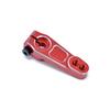 KingVal Replacement Metal 25T Servo Steering Arm Servo Horn RC Spare Parts Compatible with Axial SCX10 TRX4 Yikong 1/10 RC Crawler Car (Red) view 1