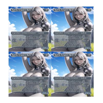 4x | Karn, Legacy Reforged | Anime | Full Art | Foil or Non-Foil (Foil)