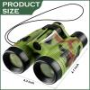 Deekin 16 Toy Binoculars with Neck String Learning Novelty Binocular Bulk Jungle Safari Hunting Party Favor for Explorer Gifts Bird Watching Camping Hunting, 4.3 x 4.1 Inch(Camouflage) view 2