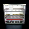 1:64 Garage Display Case Parking Lot Scene Model Collectible Display Show Case with LED Lights 3-Layer Model Car Display Cabinet Collectible Decoration view 4