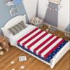 Baby Blanket Toddler Blanket Sherpa Fleece Kids Blanket, Baby Blankets for Boys Girls Newborn, Independence Day Stripe and Star American Flag 4th of July Patriotic Memorial Day Throw Blanket 50x60in view 3