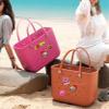 Lckaey Oversized rubber beach bag Accessories PVC Rubber Inserts Charms for Bogg Bag Totes Y064Figure 17 view 3