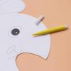 ARTIBETTER 15pcs White Paper Masks Boys and Girls Blank Paintable Craft Animal Masks Color Markers Creative Fun for Parties and Imaginative Play view 4