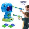 EagleStone Moveable Dinosaur Shooting Toys Triceratops Action,Kids Shooting Games with LCD Score Record&LED, Enhancing Hand-Eye Coordination Toys for Boys and Girls view 1