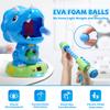 EagleStone Moveable Dinosaur Shooting Toys Triceratops Action,Kids Shooting Games with LCD Score Record&LED, Enhancing Hand-Eye Coordination Toys for Boys and Girls view 2