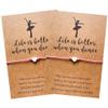 Lemua 2pcs Dance Bracelet Ballet Bracelet Jewelry for Women view 1