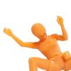 1/64 Rock Climbing Figures, Tiny People Sand Table Photo Props Dioramas Layout Desktop Ornament Model Figurines Hand Painted Model Ornaments, D view 3