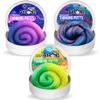 Crazy Aarons Intergalactic, Magic Dragon & Super Scarab Color Changing Thinking Putty Bundle view 1