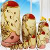 Matryoshka Russian Doll Matryoshka Wooden Stacking Nested Russian Nesting Dolls Set 10 Pcs Handmade Toy for Christmas Matryoshka Creative Toys view 4