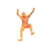 1/64 Rock Climbing Figures, Tiny People Sand Table Photo Props Dioramas Layout Desktop Ornament Model Figurines Hand Painted Model Ornaments, B view 1