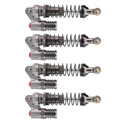 4 Pcs CNC, Absorber for SCX10 scx10.2 Shocks rc Machining Aluminum Shock scx10 3. Upgrade D90 RC Crawler Car