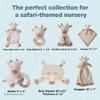 Bearington Collection Lil' Lofty 5.5 in Giraffe Baby Rattle - Plush Rattles Gift for Newborn view 4