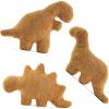 3 Packs Dino Nugget Pillow Plush, 18 inches Dinosaur Chicken Nugget Pillow Stuffed Animal Plush Toy, Dino Nugget Dinosaur Party Decoration Birthday Christmas Valentines Day Gift for Kids Boys Girls view 1