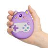 CELARKINVIE Case for Tamagotchi Pix Virtual Pet Game Machine, Protective Cover for Tamagotchi Pix Sleeve Protector Skin with Hand Strap (Purple) view 4