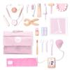 UMU Wooden Doctor Kit for Kids  18 pcs Doctor and Dentist Play Set for Toddlers with Stethoscope, Syringe, Tooth Model & More  Medical Pretend Play Toy for Girls Ages 3 4 5 6 view 1