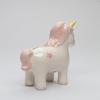 10220 Fine Ceramic Pink Fairy Unicorn Piggy Money Bank, 5-1/4" H view 3