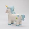 10218 Fine Ceramic Blue Unicorn Money Piggy Bank, 5-1/4" H view 4