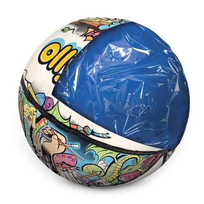 Ollyball KrunchCOR Replacement Bladder  VICTURY Ball, Girl Power, Twilight Glow Party  Inflatable Play Ball Replacement for Indoor Play