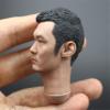 1/6 Scale Male Figure Head Sculpt,Asian Male Head Sculpt Carved for 12inch Soldier Action Figure Body Collection (L) view 3