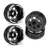 Customized Supportting 4Pcs Carbon Fiber 12mm Hex Hub 1.9 Beadlock Wheels Rims for 1/10 RC Crawler Car Axial SCX10 TRX6 Gen8 Gelande TRX4 Upgrades(4) view 1