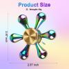 ATESSON Fidget Spinners Toy,Ultra Durable Stainless Steel Bearing High Speed 2-5 Min Precision Brass Metal Finger Spinner,EDC ADHD Stress Relief Anxiety Relieves Reducer for Kids and Adults view 3