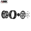 Customized Supportting 4Pcs Carbon Fiber 12mm Hex Hub 1.9 Beadlock Wheels Rims for 1/10 RC Crawler Car Axial SCX10 TRX6 Gen8 Gelande TRX4 Upgrades (3) view 3