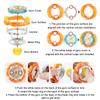 Battling Top Burst Stadium Battle Game Set,4 Spinning Tops 2 Launchers 1 Arena Combat Game,Battling Game Toys Birthday Gifts for 8-12 Boys Children Kids view 3