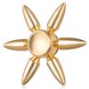ATESSON Fidget Spinners Toy,Ultra Durable Stainless Steel Bearing High Speed 3-5 Min Precision Brass Metal Finger Spinner,EDC ADHD Stress Relief Anxiety Relieves Reducer for Kids and Adults view 1
