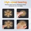 ATESSON Fidget Spinners Toy,Ultra Durable Stainless Steel Bearing High Speed 3-5 Min Precision Brass Metal Finger Spinner,EDC ADHD Stress Relief Anxiety Relieves Reducer for Kids and Adults view 3