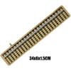 Abacus Wooden Solid Wood Back Cover Special One-Key Reset for Student Abacus Mental Arithmetic Competition view 2