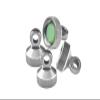 Aluminum 6061-T6 Damper Top Cap for GPM Optional and Original Shock Absorbers for Traxxas 1/10 RC Cars and Trucks - Silver view 1