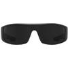SPY Boo Johnson Logan Matte Black Gloss Black Flames Happy Gray view 2