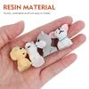 Gadpiparty 12pcs Mini Puppy Vivid Dog Statues Mini Dog Decor Household Puppy Figurines Adorable Figurines Home Decor Adornments Lovely s ature Statues Models view 2