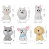 Gadpiparty 12pcs Mini Puppy Vivid Dog Statues Mini Dog Decor Household Puppy Figurines Adorable Figurines Home Decor Adornments Lovely s ature Statues Models view 4