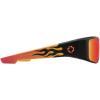 SPY Rectangular Boo Johnson Logan Matte Blk Orange Flames Happy Gry Grn Red, Multi, One Size view 3
