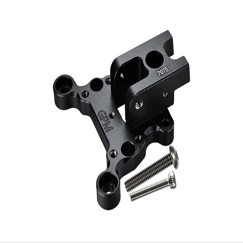 Aluminum 7075-T6 Center Brace Front Mount for Arrma 1:8 KRATON/Notorious/Outcast/Talion/KRATON V5 / Notorious V5 / 1:7 Infraction/Infraction V2 / Limitless/Limitless V2 / Mojave - Black