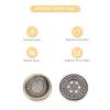 Coin Fidget Slider, Magnetic Stainless Mini Rotation Coin Fidget Slider, Devil Style Stress Relief Fingertip Haptic Toy for Adults Office Work, Travel, Home view 2
