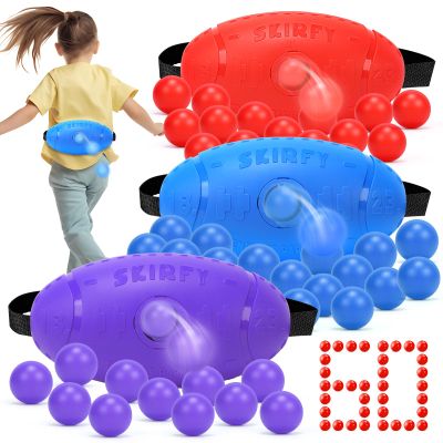3 Pack Valentine's Shaking Swing Balls Set for Kids Adults, Outdoors Indoors Birthday Games Toy with 60 Balls, Carnival Bachelorette Party Games for Boys and Girls, Lawn Minute to Win It for Kid