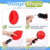 Hiboom 12 Pcs Playground Balls 5 Inch Dodgeball Playground Balls Kick Outdoor Inflatable with 1 Pcs Hand Pump for Adults Yoga Exercise Gym Schoolyard(Multi Color) view 3