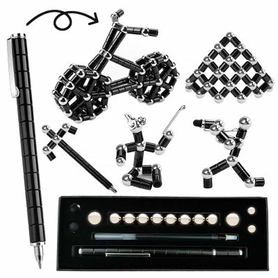 Gifts for Men Adults Fidget Pen - Christmas Stocking Stuffers for Teen Boys, Cool Pen White Elephant Gifts for Adults, Anniversary Birthday Gift for Men Him Husband Teenage Boy Brother