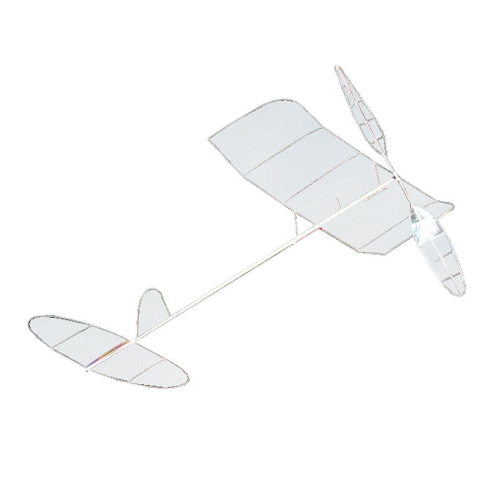 Tachiuwa Airplane Model Toy, Elastic Powered Airplane Model, Rubber Band Powered Airplane, Glider Planes for Outdoor